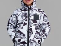 Куртка текстильная с полиуретановым покрытием для девочек