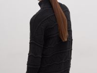 Джемпер свободного силуэта с шерстью