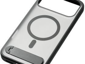 Клип-кейс uBear Stand 360 Mag для Apple iPhone 17 Pro Max Чёрный
