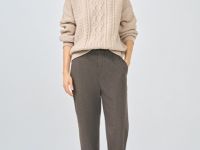 Утеплённые брюки, Коричневый