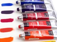 Набор масла "Малевичъ" закат, 8 цв*12 мл