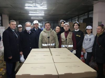 Якутия отправила 7,5 тонн гуманитарного груза для жителей Донбасса