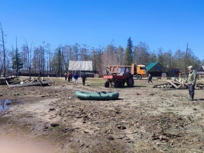 1,5 тысячи кубометров мусора вывезли из села Модут Намского района