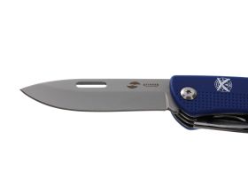 Нож перочинный Stinger 103 мм, 10 функций, синий