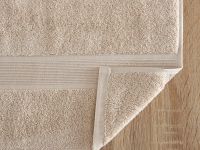 Полотенце махровое Classico, бежевое