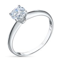 Помолвочное кольцо из белого золота э0912кц06181200_white
