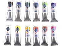 Набор темперы "Мастер-Класс" Колористика. Яркая палитра, 12 шт х18 мл, картон