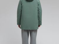 Утепленная куртка с капюшоном