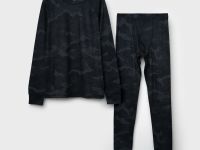 Термокомплект трикот. для мальчиков: фуфайка (футболка) с длин. рук, брюки для эпизод. использования