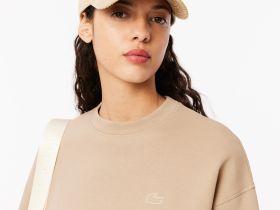 Женская спортивная толстовка Lacoste оверсайз