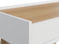 Консоль Торвалль 90x40 Белый/Натуральный