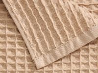 Полотенце вафельное Lorgo, песок