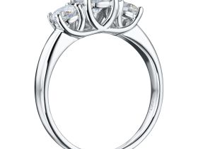 Классическое кольцо из белого золота э4712кц02187900_white