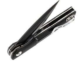 Складной нож Bestech Fin Black, сталь 14C28N, G10 Black