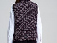 Жилет текстильный с полиуретановым покрытием для девочек