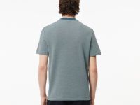 Мужская Футболка Lacoste Caviar Piqu? с контрастным вырезом