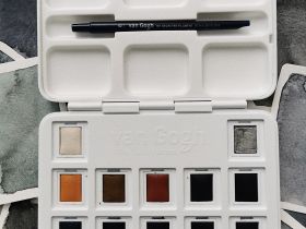 Набор акварели Van Gogh "Цвета Санкт-Петербурга", Красный Карандаш х Royal Talens, 12 цветов