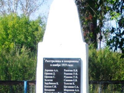 Братская могила 7 партизан