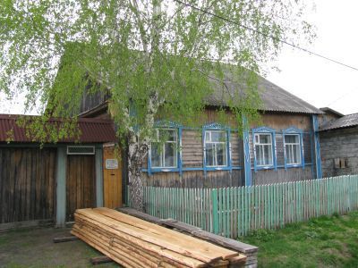 Дом, в котором жил организатор партизанского движения на севере Омской области Артём Иванович  Избышев