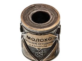Бусина Mordor "Сгущенка", латунь