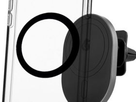 Автомобильный держатель uBear Go-Power с БЗУ MagSafe черный