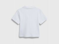 Поло для девочек, Белый