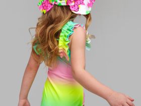 Панама текстильная для девочек