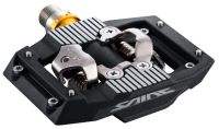 Контактные MTB педали Shimano Saint PD-M821 SPD с шипами (черный)