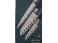 Набор из 3-х кухонных ножей Fissman Minamino