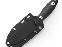 Походный нож Trivisa Aubergine-BG, сталь 14C28N, рукоять G10, черный