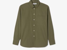 Женская рубашка Lacoste из хлопка