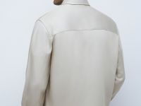 Куртка-рубашка из лиоцелла, Бежевый