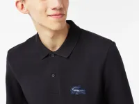 Мужское поло Lacoste L.12.12 с длинными рукавами