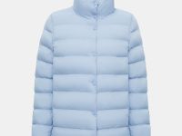 Утепленная куртка полуприлегающего силуэта