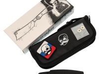 Нож Barmaley Knives Арахна боуи, сталь VG-10 с покрытием PVD, рукоять кайдекс, черный