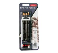 Набор графических материалов Derwent "Charcoal Mixed Media" 9 шт в блистере