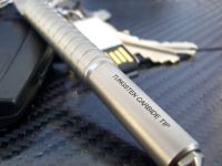 Брелок - инструмент Eskaper, Lion Steel, Нержавеющая сталь, (стеклобой, открывалка, куботан), L/ES-1