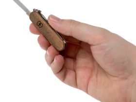 Нож перочинный Victorinox Classic SD, коричневый грецкий орех, 5 функций, 58мм