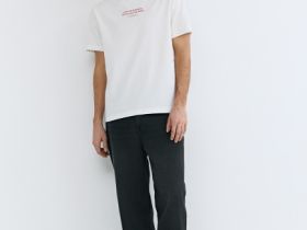 Футболка с принтом, Белый