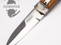 Нож автоматический Predator Mikov Wood, N690