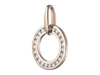 Подвеска из красного золота с бриллиантами э0201пд10176700
