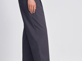 Брюки прямого кроя из хлопка