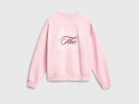 Свитшот с принтом, Розовый