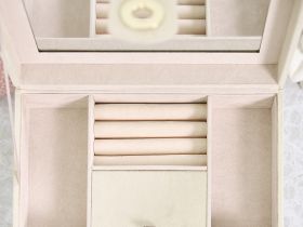 Шкатулка Granelli, бежевая