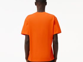 Мужская хлопковая футболка Lacoste с коротким рукавом