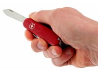 Нож перочинный Victorinox Recruit, сталь X55CrMo14, рукоять Cellidor®, красный