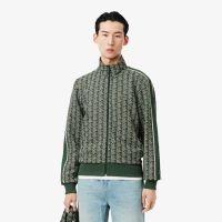 Мужская жаккардовая толстовка Lacoste PARIS с монограммой