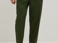 Брюки свободного кроя из хлопка