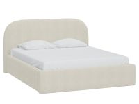 Кровать Кевия 160 Букле Молочный