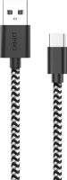 Кабель Pero DC-04 USB / USB-C 2 м Серебристый